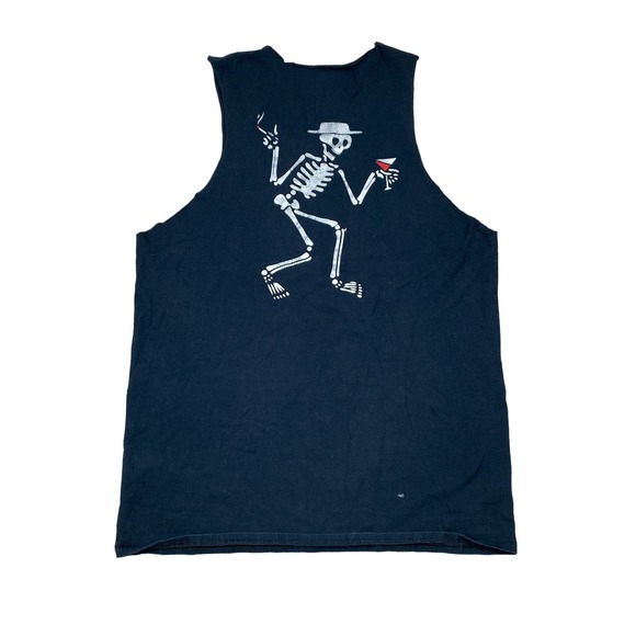 Social Distortion Band Skeleton Pocket Tank Top Men's L/XL - Picture 1 of 9